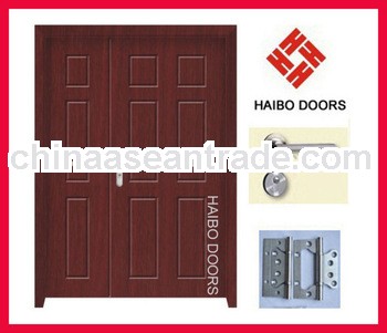 Interior wooden PVC door for room (HB-8104)