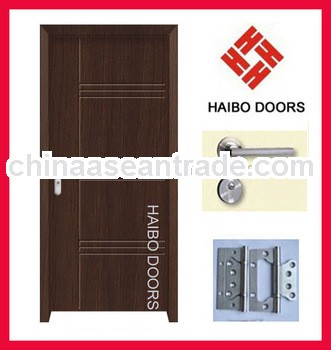Intrior Wooden PVC membrane press MDF doors (HB-8069)