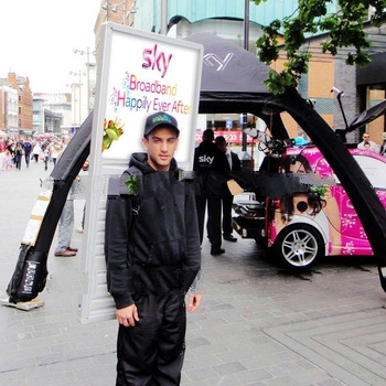 J1A-234 Alibaba.cn hot sales !!! mobile outdoor Backpack billboard