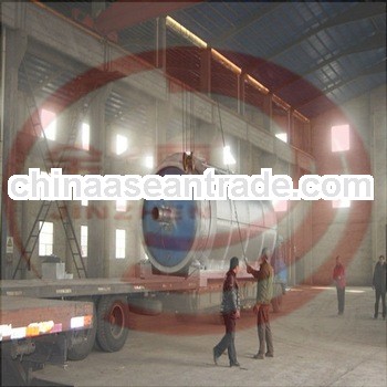 JGZ-094 Aftercooling design waste plastic to oil recycling machine