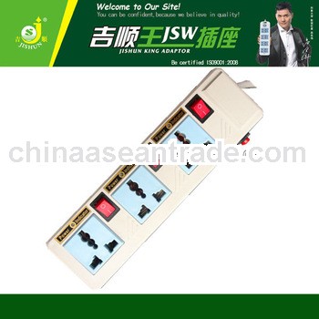 JS-3K3 High Quality Extension Cord With Multiple Outlets