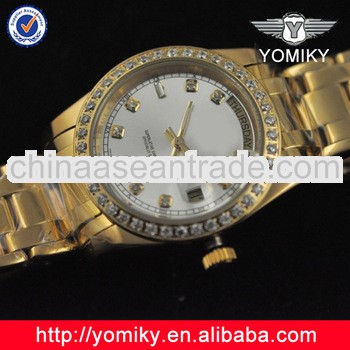 Japan movt quartz watch high quality gold watches men