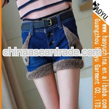 Japan xxxl short jean dri fit ladies shorts (HYS712)