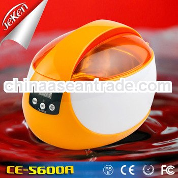 Jeken Mini Household 0.75L Ultrasonic Cleaner,Digital Heated Small Parts Ultrasonic Cleaner with Deg