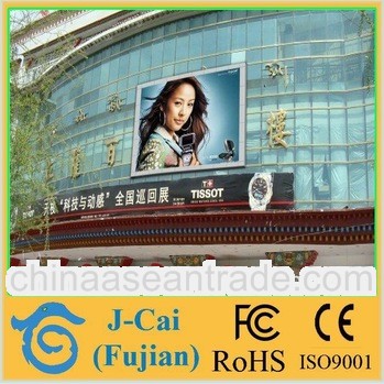 Jingcai outdoor P10 live cricket on internet led display screen latest technology