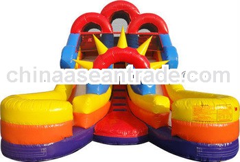 Junior Double Splash Newest Inflatable Slide