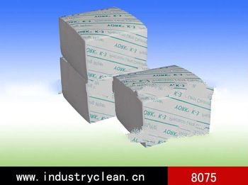 K3 lens cleaning cloth 8075 18g 80mmX75mmX500sheets/pack 120packs/carton