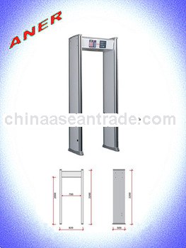 K408 Outdoor security check walk thru metal detector