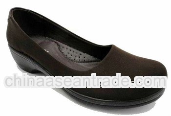 KARLAR-607 old lady shoes with spandex upper and PU outsole