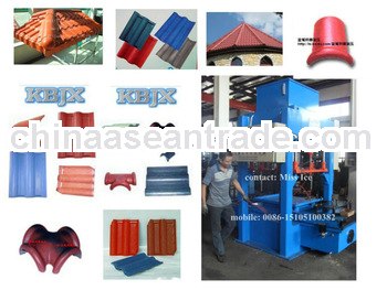 KBJX Concrete roof tile machine KB-125C tile machinery