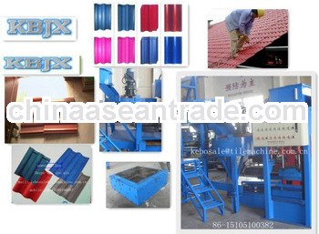 KB-125C 3500pcs per day concrete roof tile making machine