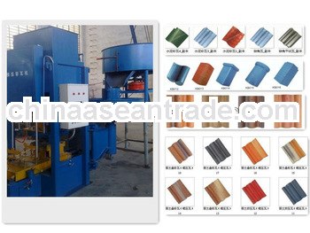 KB-125C Automatic ColorfulConcrete Tile Making Machine