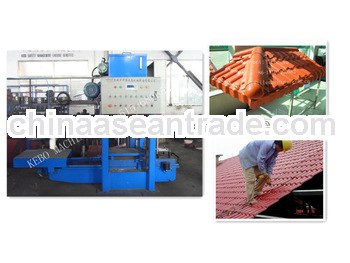 KB-125C Easy- to - Use Concrete Roof Tile Making Machine