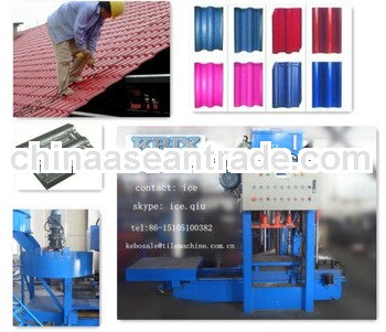 KB-125C High Daily Capability Concrete Tile Making Machine