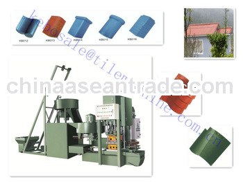 KB-125C Low Investment Concrete Roof Tile Making Machine