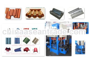 KB-125C Modern design tile machinery concrete roof tile machine