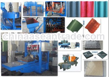 KB-125C Pressured Small Plant Concrete Tile Making Machine