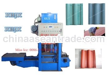 KB-125C Roof tile machine/ high effiency terrazzo tile machine/ tile forming machine