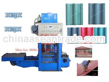 KB-125C Roof tile machine/ low investment terrazzo tile machine/ tile forming machine