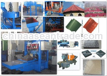KB-125C Semi-Auto Small Plant Concrete Tile Making Machine
