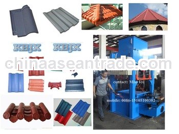 KB-125C automatic hydraulic concrete roof tile making machine