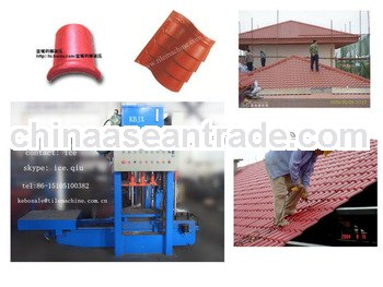 KB-125C cement tiles concrete roof tile machine/low price tile machine