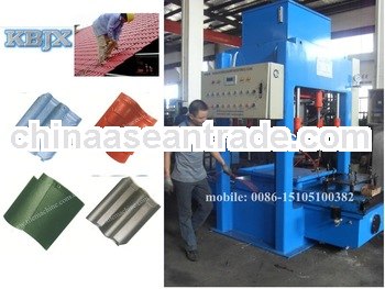 KB-125C cheap roof tile making machine/automatic concrete roof tile making machine in machinery