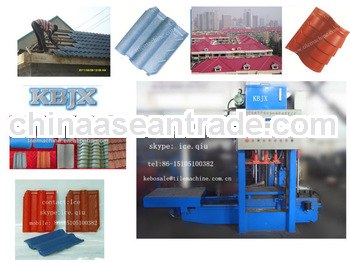 KB-125C production line concrete roof tile making machine
