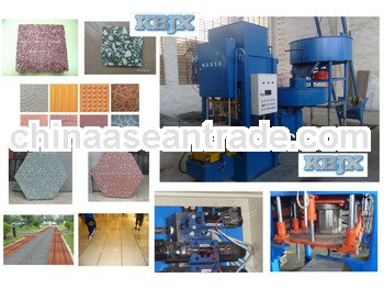 KB-125E/400 2013 design concrete floor tile making machine