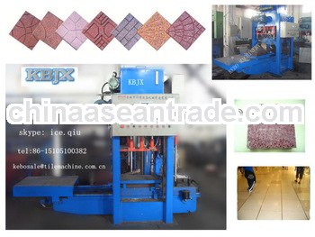 KB-125E/400 300*300 shining concrete floor tile machine