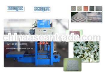 KB-125E/400 Advanced concrete floor tile making machine