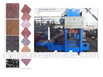 KB-125E/400 automatic concrete floor tile making equipment