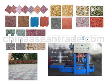 KB-125E/400 fashion cement tile floor tile making machine