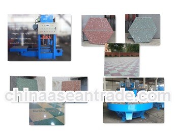 KB-125E/400 fast molding Hydraulic Concrete Tile Machinery