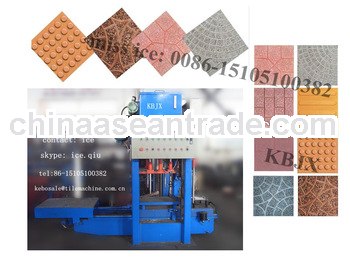 KB-125E/400 floor tile machine terrazzo floor tile making machine