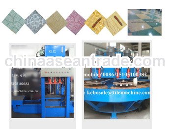 KB-125E/400 high effiency cement floor tile making machine