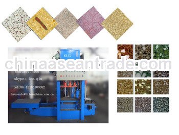 KB-125E/400 large capability concrete floor tile making machine