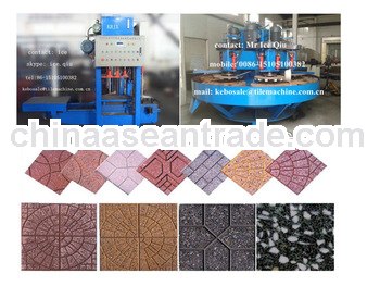 KB-125E/400 low investment cement floor tile making machine