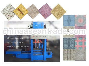 KB-125E/400 low price concrete floor tile making equipment