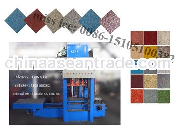 KB-125E/400 manual plant terrazzo floor tile making machine
