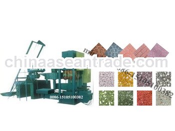 KB-125E/400 new design terrazzo floor tile making machine