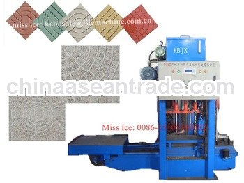 KB-125E/400 quick molding terrazzo floor tile making machine