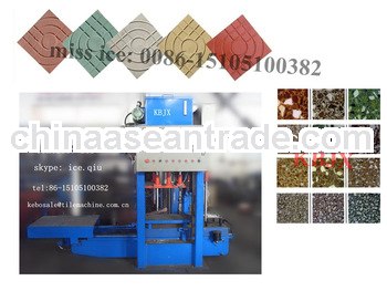 KB-125E/400 simple plant terrazzo floor tile making machine