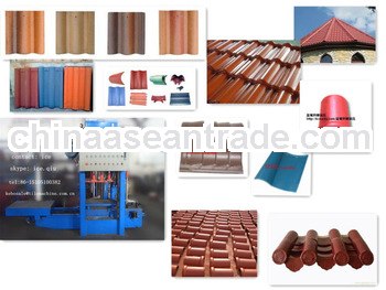 KB-125E/600 roof tile concrete roof tile making machine