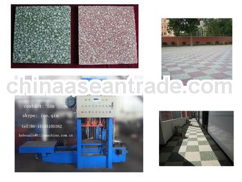 KB-125E/600 terrazzo floor tiles machine/ low price floor tile machine