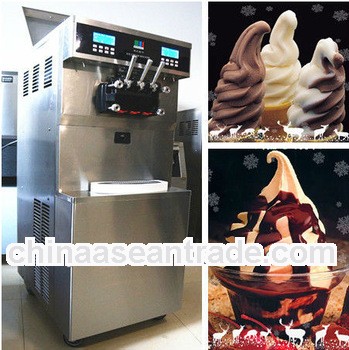 KS-7200 series frozen yogurt ice cream machine; soft ice cream machine with high quality