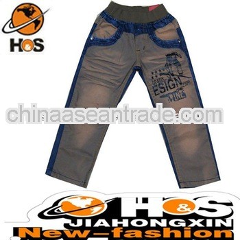 Kid's Long Spliced Jean Pants HSJ110357