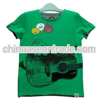 Kids Green Colored Cool Dry Polyester Polo Shirts