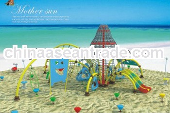 Kids favorite outdoor climbing series in seabeach