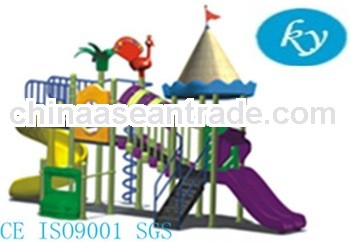 Kids plastic playground equipment (KYM--1801)